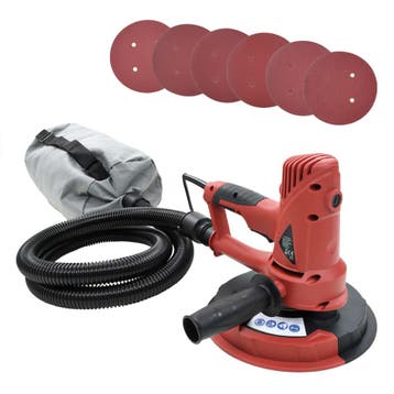 vidaXL Wand- en plafondschuurmachine met afzuigfunctie 710 W, Doe-het-zelf en Bouw, Verzenden, Nieuw
