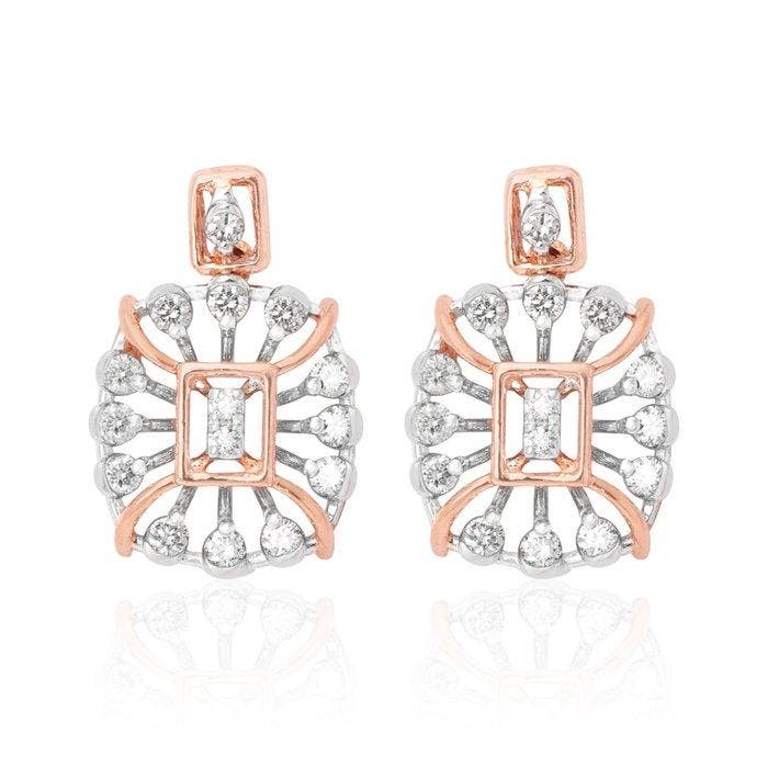 Ensemble de bijoux 2 pièces - 14 carats Or rose - 1.46ct., Bijoux, Sacs & Beauté, Bijoux anciens