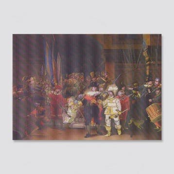 postcard 3d After The Night Watch By Rembrandt Van Rijn, Ophalen of Verzenden, Nieuw
