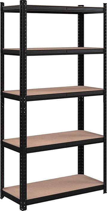Songmics opbergrek met 5 legborden - stellingkast -180 x 90, Huis en Inrichting, Verzenden, Nieuw