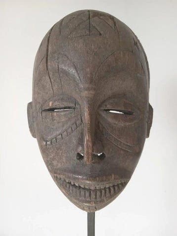 Chokwe-masker (Tshokwe) - Democratische Republiek Congo -