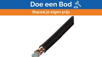 Bieden: MIL-C-17 75 Ohm Maritime Grade Coaxial Cable Standa, Ophalen of Verzenden, Nieuw