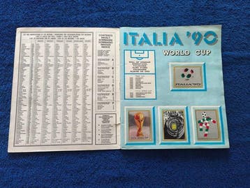 Panini WC Italy 90 + Swiss Edition, with Maradona sticker in