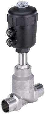 Gelaste Eind DN 40 NC Pneumatische 2-Weg Klepafsluiter RVS -, Verzenden, Nieuw