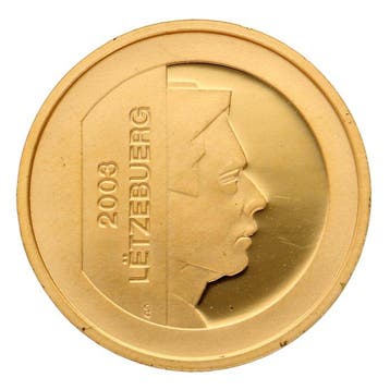 Luxemburg. 5 Euro 2003 - 5th Anniversary Central Banks