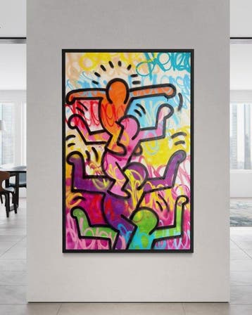 Gunnar Zyl - Generations / Keith Haring & Zyl XXL
