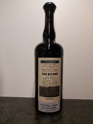 2013 Sine Qua Non, Le Supplement (Syrah) - Californie - 1, Nieuw