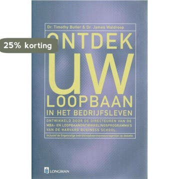 Ontdek uw loopbaan in het bedrijfsleven 9789067899840, Verzenden, Gelezen, T. Butler