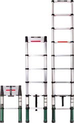 2dekans | VONROC Professionele Telescopische Ladder – 2.6m –, Ophalen of Verzenden, Nieuw