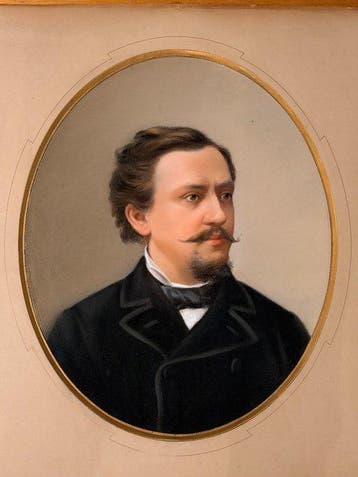 Emil von Klapka (XIX) - Portrait of a nobleman, Antiek en Kunst