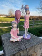 Statue, balloon girl - 29 cm - polyrésine