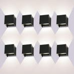 LED Wandlamp 8-set 12W | Tweede kansje: nu spotprijs, OP..., Verzenden, Nieuw, Metaal, Modern