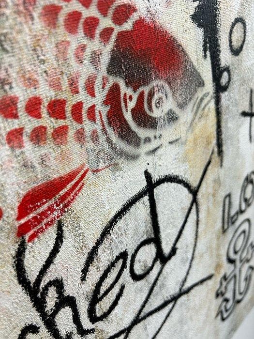 eR.B. -  UNDERPRESSURE, Antiquités & Art, Art | Peinture | Moderne
