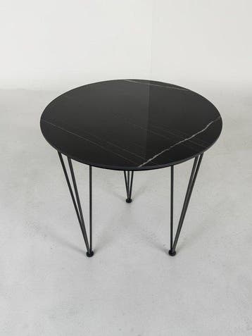 Maconi - Bijzettafel - Piramide - Gres / geverfde metalen, Antiquités & Art