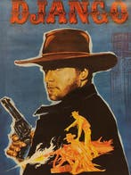 Django - Franco Nero - Poster original Reestreno años 70, Nieuw