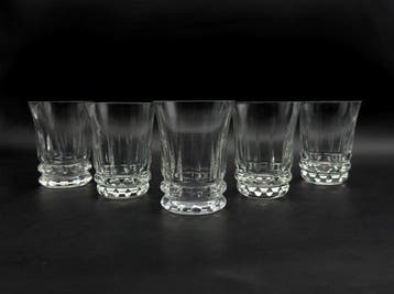 Val Saint Lambert - Drinkset (5) - Esneux Clear - Kristal -