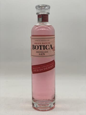 1 x 70cl Botica Gin with Andalusian Strawberry, Verzamelen, Wijnen, Ophalen of Verzenden, Nieuw, Spanje, Witte wijn