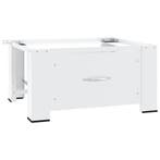 vidaXL Wasmachineverhoger met lade wit, Elektronische apparatuur, Wasmachines, Verzenden, Nieuw