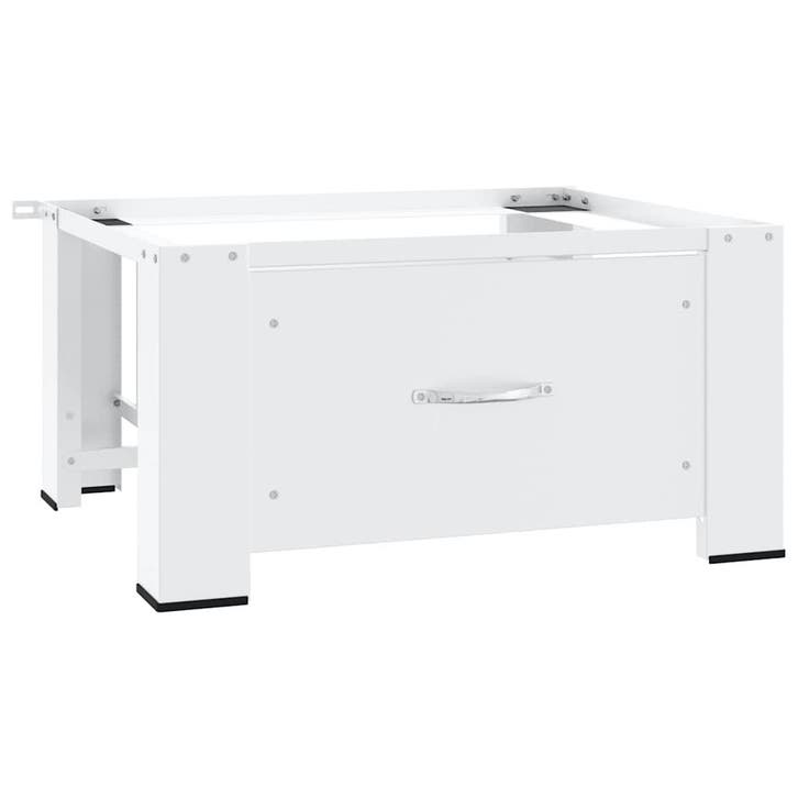 vidaXL Wasmachineverhoger met lade wit, Elektronische apparatuur, Wasmachines, Nieuw, Verzenden