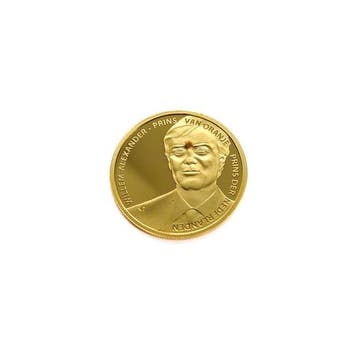 Nederland. Gold medal Prins Willem-Alexander