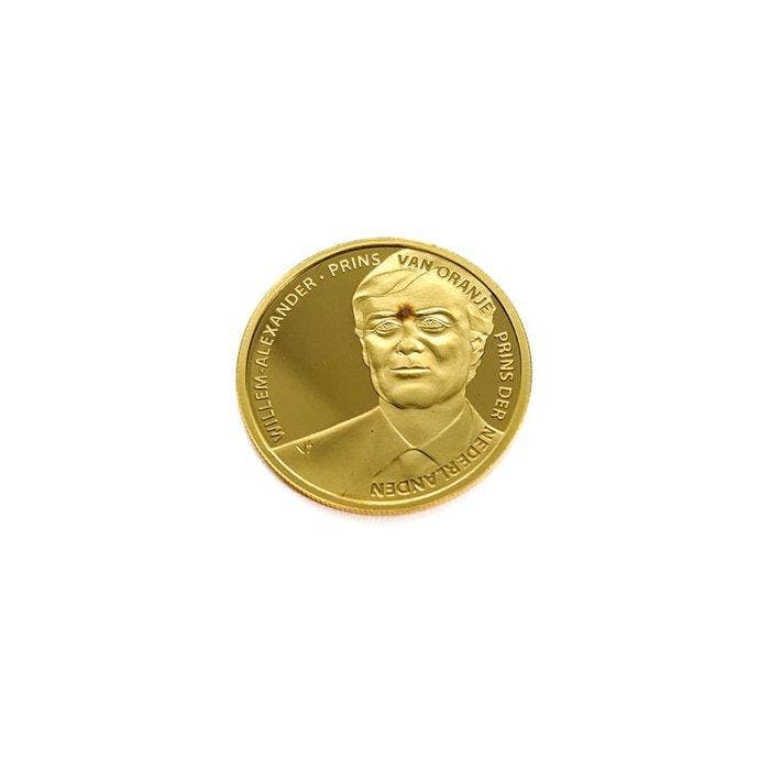 Nederland. Gold medal Prins Willem-Alexander, Postzegels en Munten, Edelmetalen en Baren