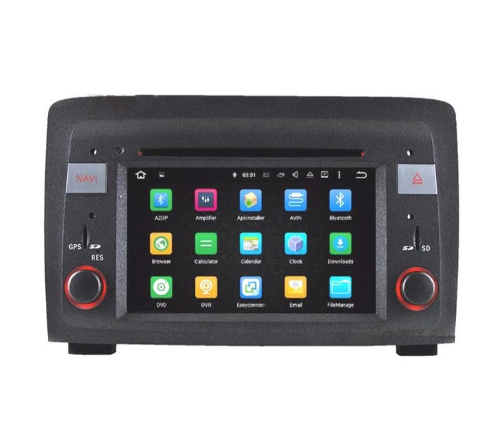 Autoradio Android 8.0 Gps Pour Fiat Idea 2003 -2007 Et Lanci, Auto diversen, Autonavigatie, Verzenden