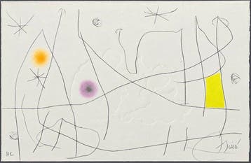 Joan Miro (1893-1983) - LIssue dérobée
