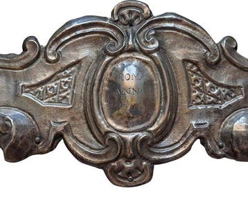 Miroir mural - Cuivre laminé argenté