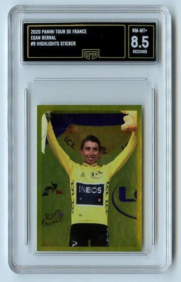 Panini - Lot of 3 - 2020 - Gold - Tour de France 2019 Winner, Collections, Autocollants