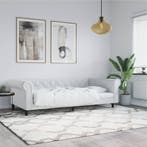 vidaXL Slaapbank 90x200 cm kunstleer wit, Huis en Inrichting, Verzenden, Nieuw
