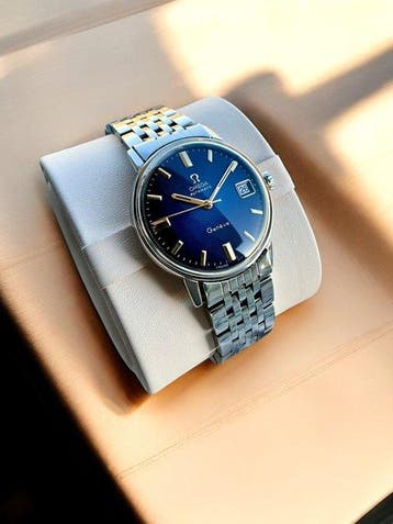 Omega - Genève - Zonder minimumprijs - 166.041 - Blue Gilt