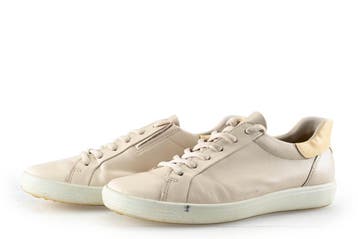 Ecco Sneakers in maat 40 Beige, Kleding | Heren, Ecco, Overige kleuren, Verzenden, Zo goed als nieuw