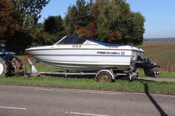 Veiling: Speedboot Renken Classic 1700 Benzine 1991 met trai, Watersport en Boten, Ophalen, Nieuw