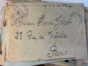 Frankrijk 1900/1949 - Partij brieven, documenten,