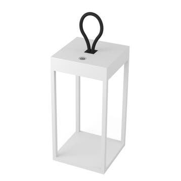 Tafel en bureaulampen Carlo Touch oplaadbaar wit, 50 tot 75 cm, Verzenden, Overige materialen, Nieuw
