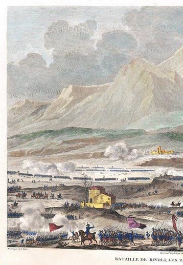 Italië - Veneto, Rivoli Veronese (Napoleon); Vernet / Couché