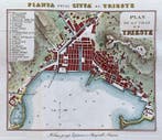Italië - Trieste; E. e P. Artaria - Plan de la ville de, Boeken, Nieuw