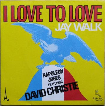Napoleon Jones Featuring David Christie - I Love To Love / J, Verzenden