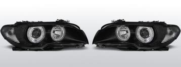 Koplampen Angel Eyes | geschikt voor BMW 3 Series E46 2003-2, Verzenden