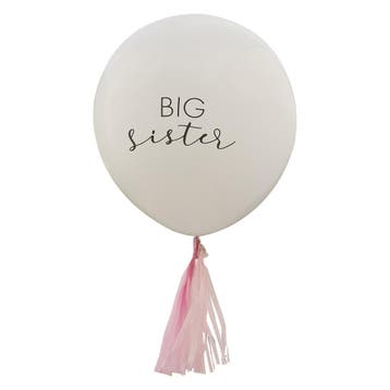 Ballon Big Sister 45cm, Verzenden, Nieuw