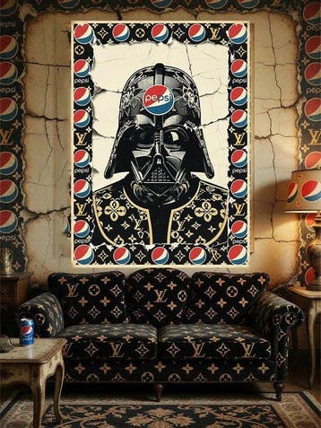 Jacob Hitt - does Darth Pepsi w/COA XXL, Nieuw