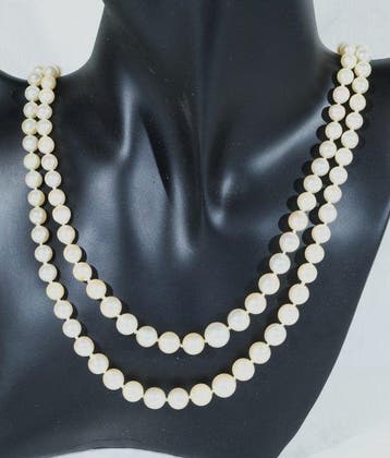 Halsketting - 18 karaat Geel goud - Rijg door met een knoop, Handtassen en Accessoires, Nieuw