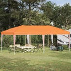 vidaXL Pop-up Feesttent 575 x 290 x 245 cm Oranje, Verzenden, Nieuw