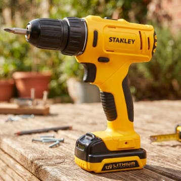 Stanley accu-boor-/schroefmachine SCD12 - 12 V | incl., Verzenden, Nieuw