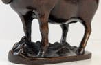 bronzen beeld van een paard in de stijl van de Chinese, Antiek en Kunst