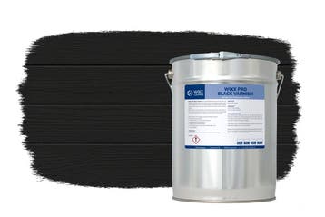 Wixx PRO Black Varnish Zwart 10L, Doe-het-zelf en Bouw, Verzenden, Nieuw, Zwart