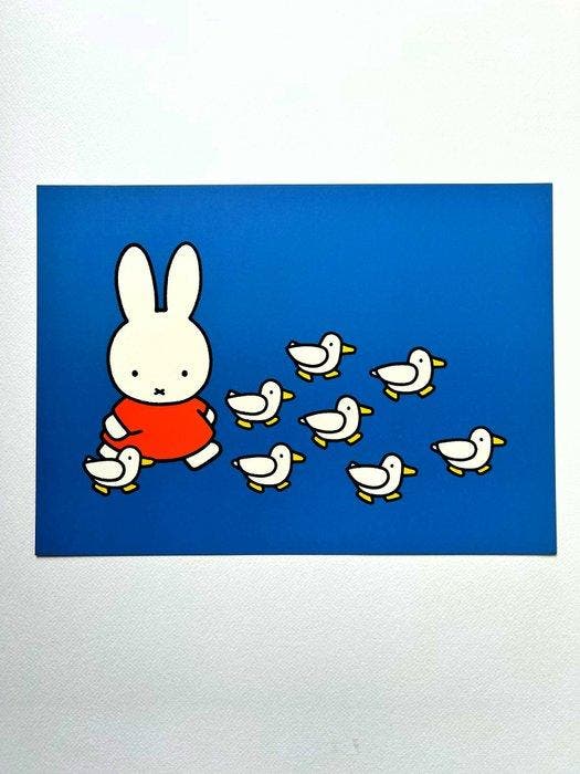 Dick Bruna (1927–2017) - Nijntje en de eendjes (Nijntjes, Antiquités & Art, Antiquités | Autres Antiquités