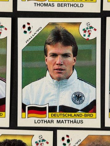 1990 Panini Italia 90 World Cup, Germany: complete team