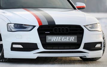 Rieger spoilerlip | A4 (B8/B81): 01.12- (vanaf Facelift) - L, Verzenden