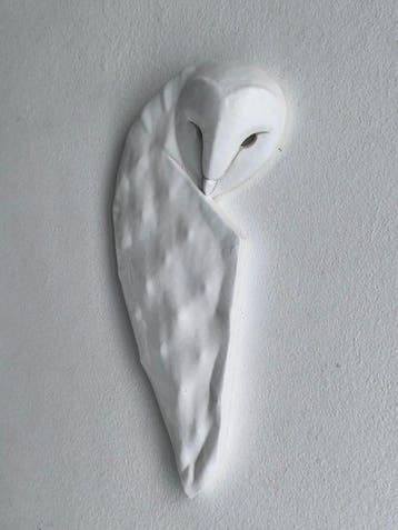 Federico Alibrio - Reliëf, Pure Vision - Leaf Barn Owl - 29